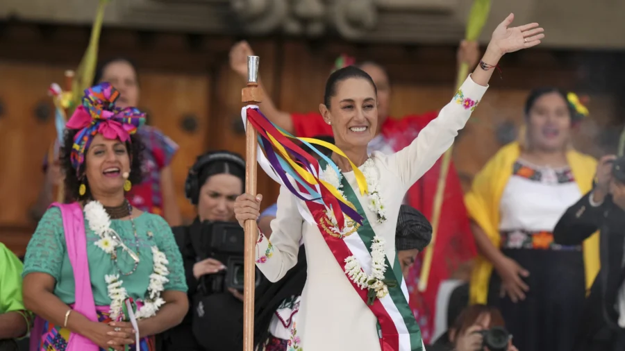 Claudia Sheinbaum Sworn in as First Female President of Mexico