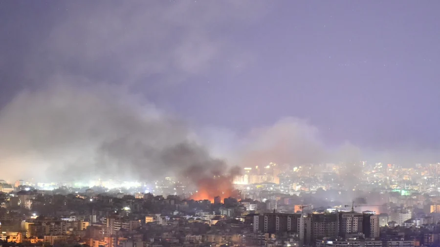 Israel Continues Strikes in Lebanon, Hitting Central Beirut