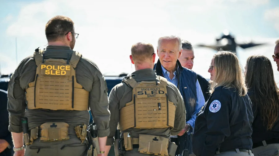 Biden Speaks on Hurricane Helene Recovery in Ray City, Georgia