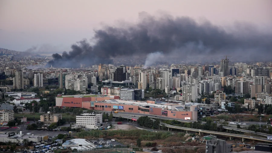 View Overlooking Lebanon’s Beirut Skyline