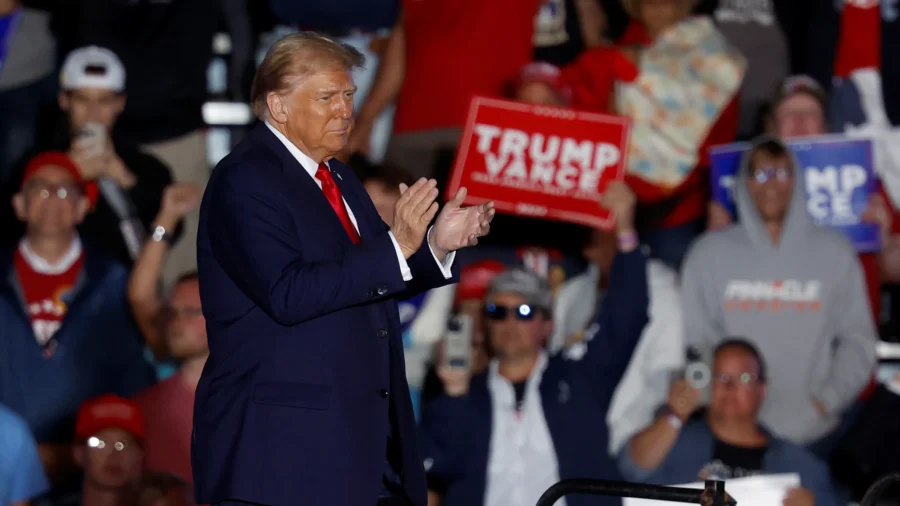 Trump Holds Campaign Rally in Reading, Pennsylvania