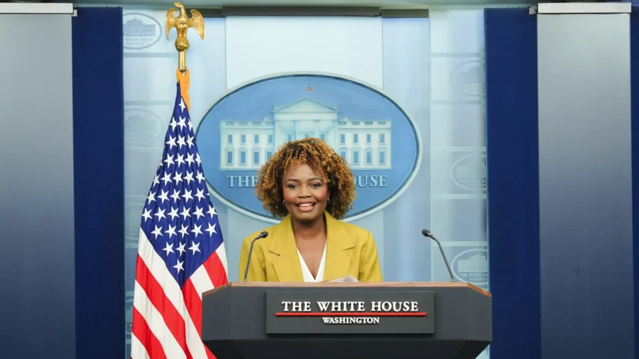 White House Press Secretary Karine Jean-Pierre Holds Press Briefing