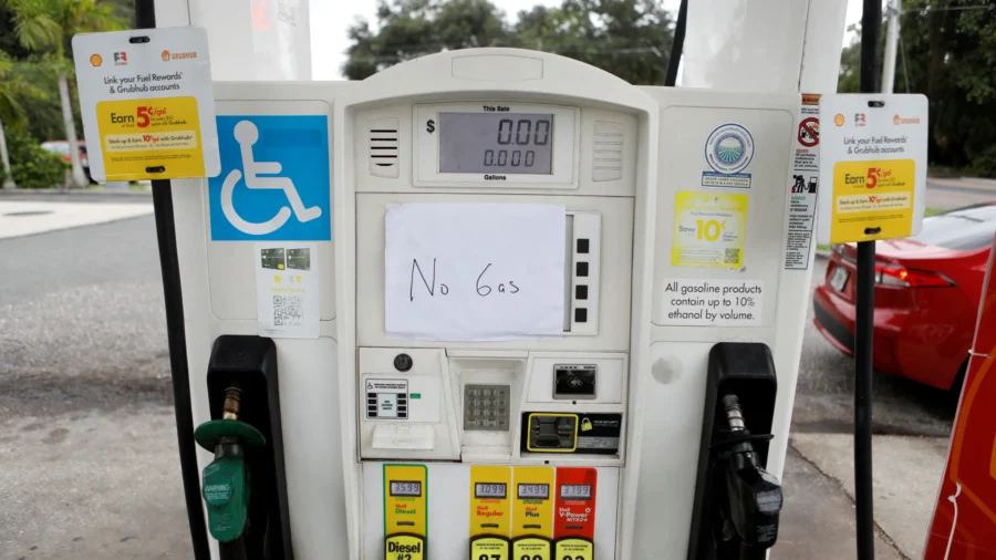 Florida Gas Stations Run Empty Amid Panic Ahead of Hurricane Milton