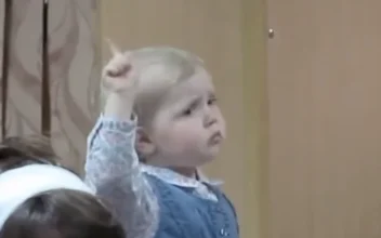 Little Girl Maestro Conducts Choir