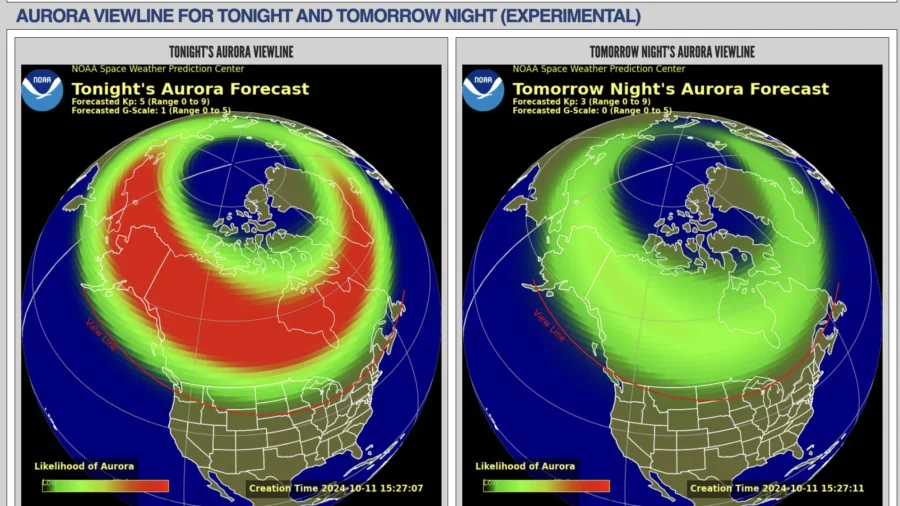 Northern Lights Forecast Several States May Witness a Brighter Aurora