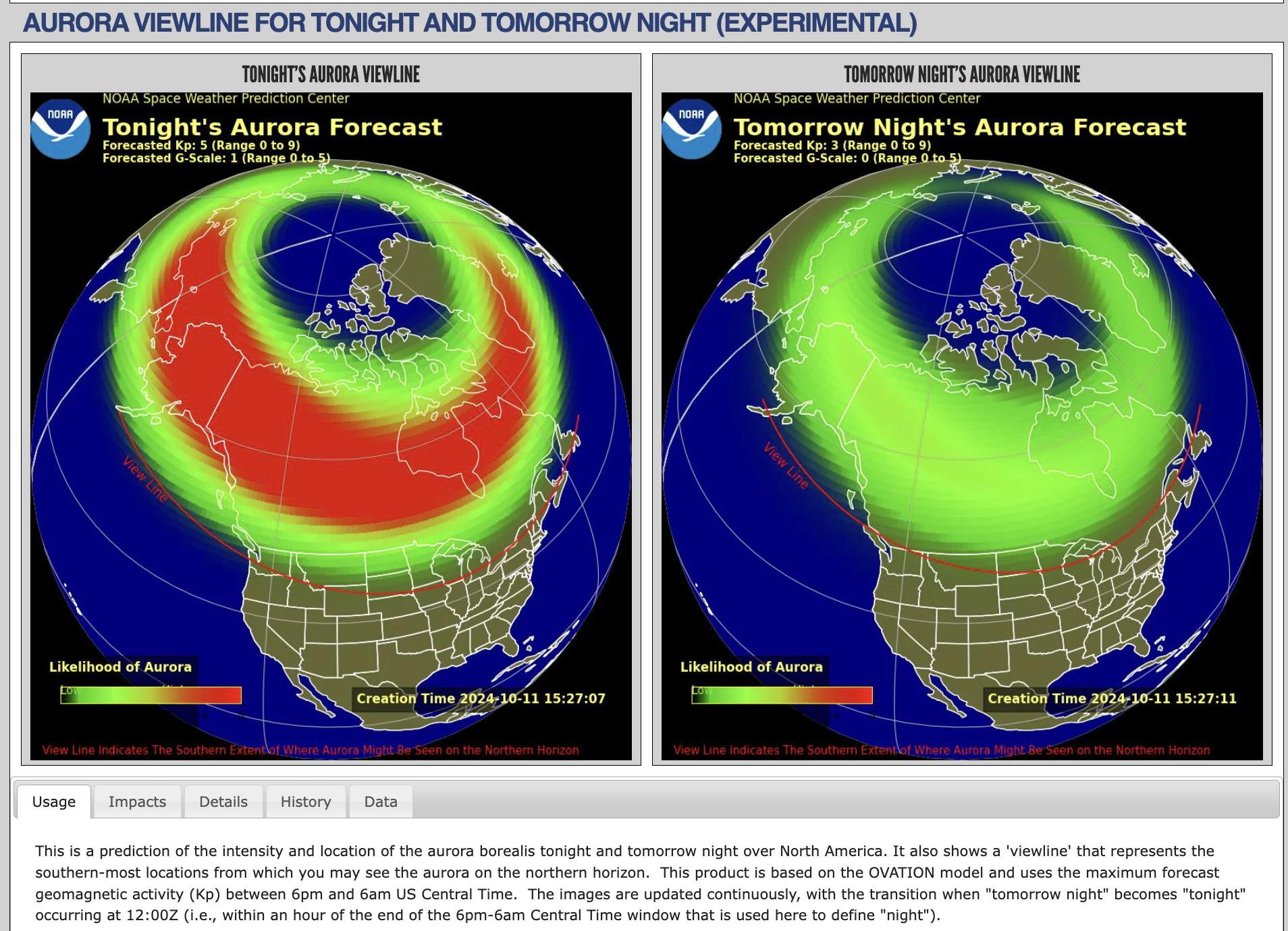 Northern Lights Forecast Several States May Witness a Brighter Aurora