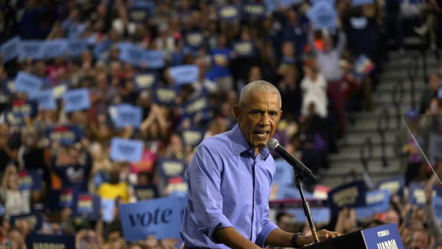 Obama Admonishes Black Men Over Tepid Support for Harris