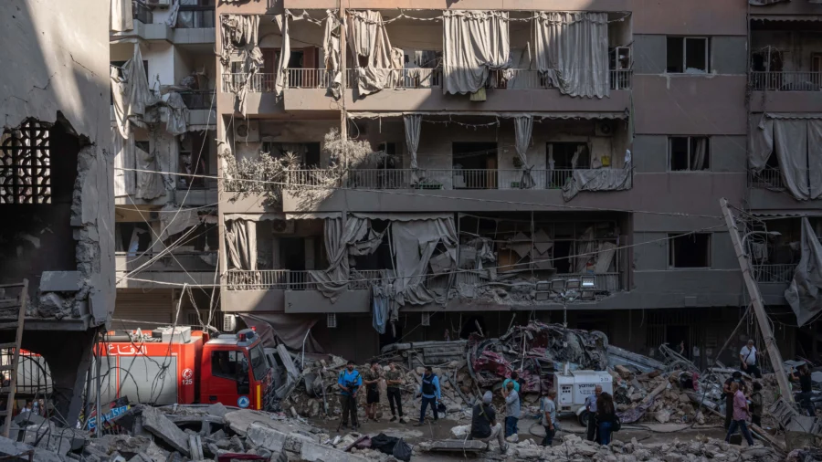 Beirut Damaged by Deadly Israeli Airstrikes