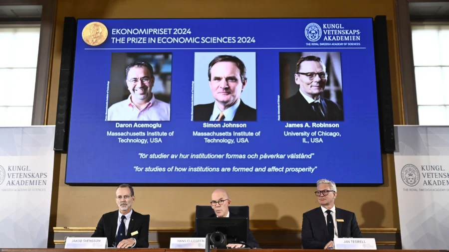 MIT Virtual Presser With Acemoglu and Johnson After Nobel Prize Win