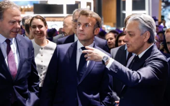 Macron Visits the 2024 Paris Auto Show