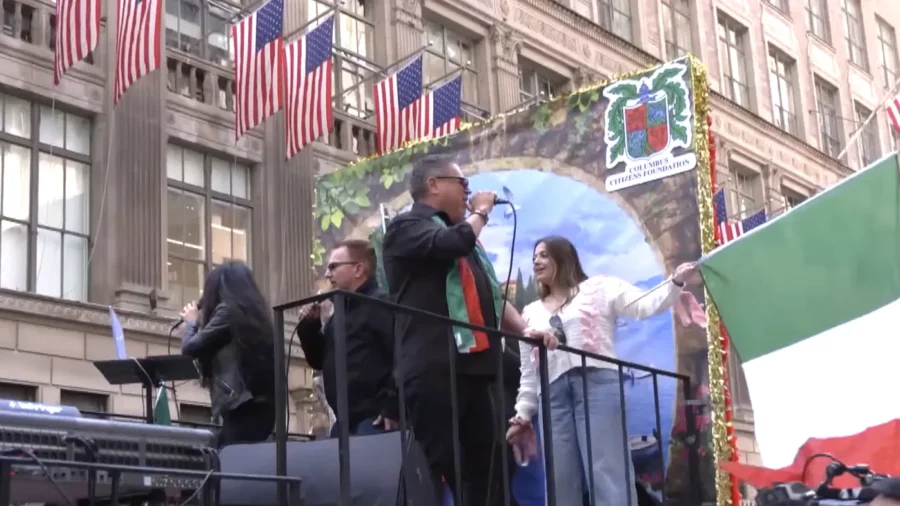 New York Holds Columbus Day Parade