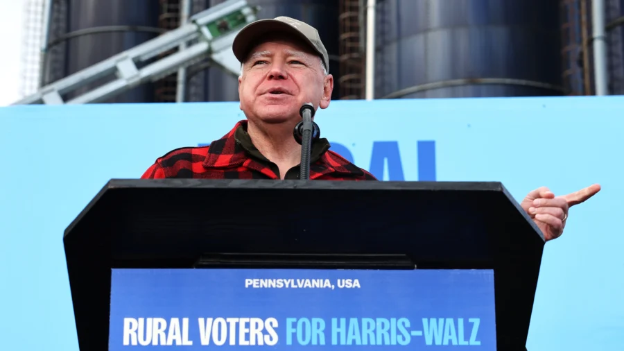 Walz Unveils Harris's Plan for Rural Voters as Campaign Looks to Cut Into Trump's Edge