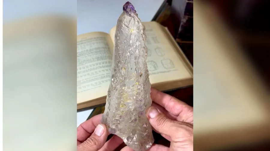 Australian Rockhound Unearths Crystal Worth Thousands