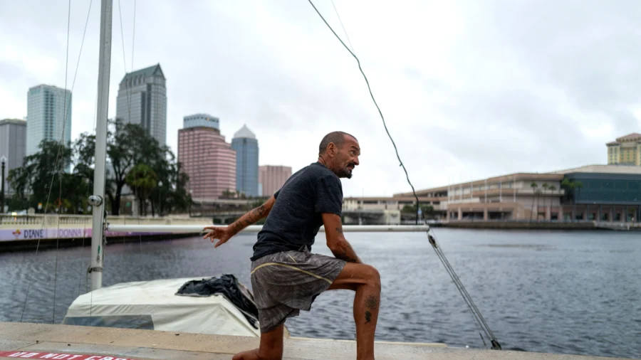 Man Who Vowed to Ride Out Florida Hurricanes on His Boat Is Arrested in Tampa