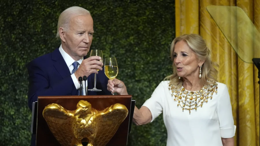 President Biden and First Lady Toast Reimagined White House Tour