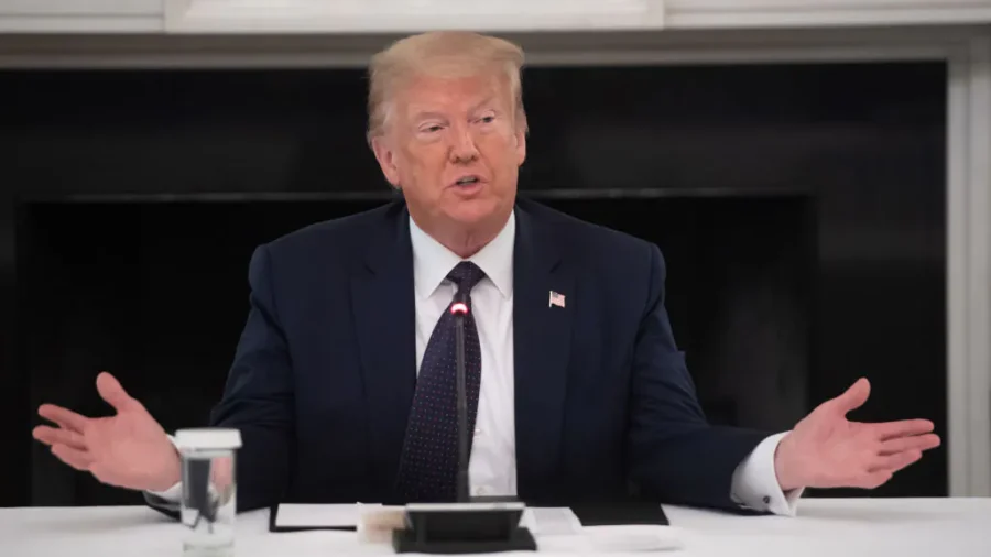 Trump Participates in Roundtable at Latino Summit in Florida