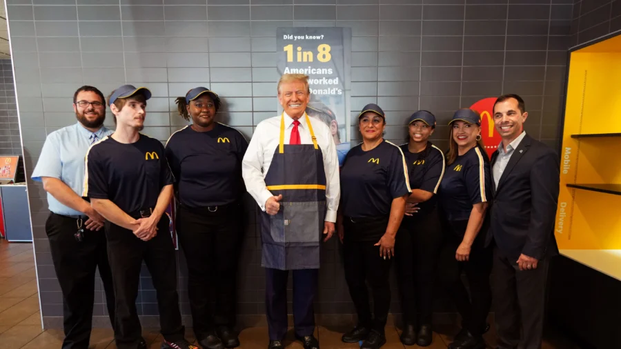 McDonald’s Responds to Trump’s Campaign Event: ‘We Open Our Doors to Everyone’