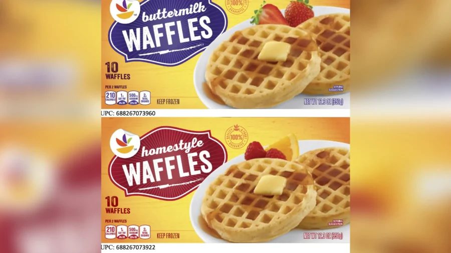 More Frozen Waffles and Pancakes Recalled Over Possible Listeria Contamination