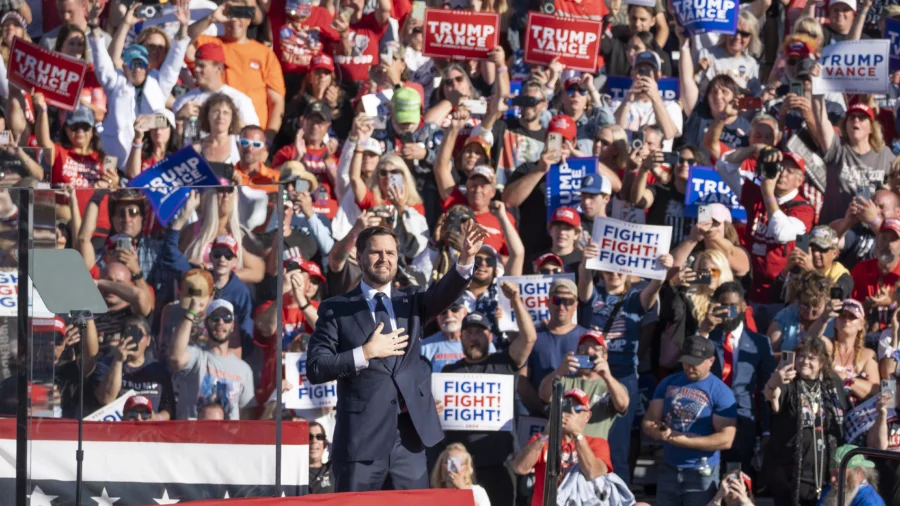 JD Vance Delivers Remarks at Campaign Rally in Waterford, Michigan