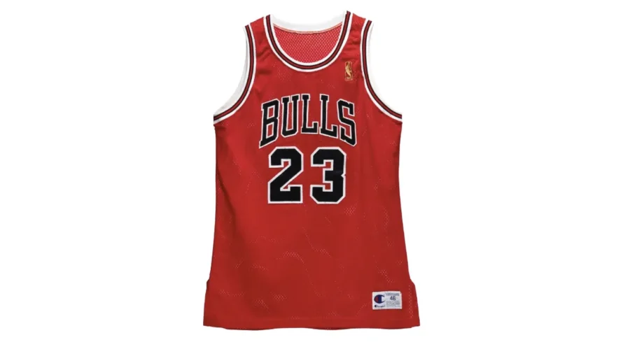 Michael Jordan Championship Season Jersey Up for Auction