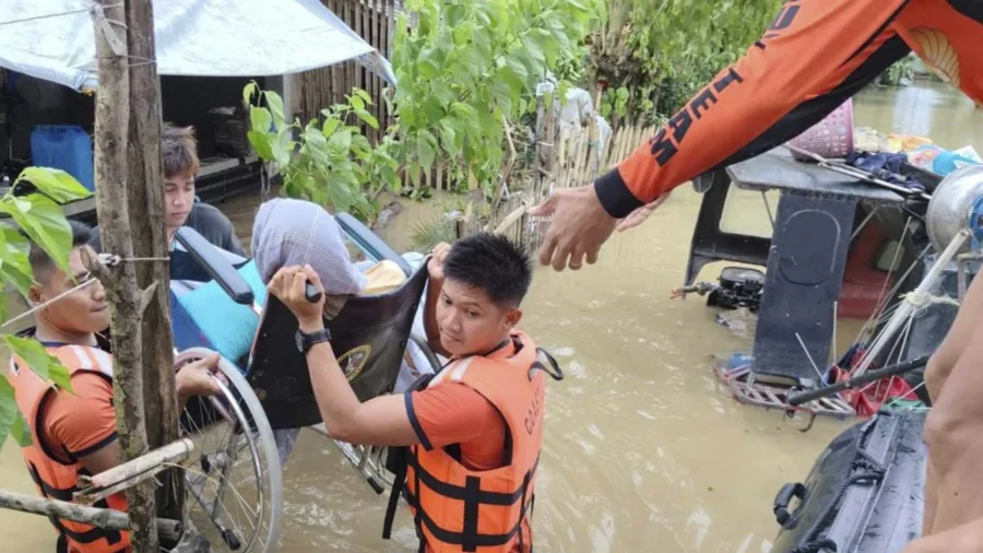 Tropical Storm Battering Philippines Leaves at Least 24 People Dead in Flooding and Landslides