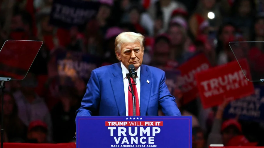 Trump Delivers Closing Message at Madison Square Garden Rally