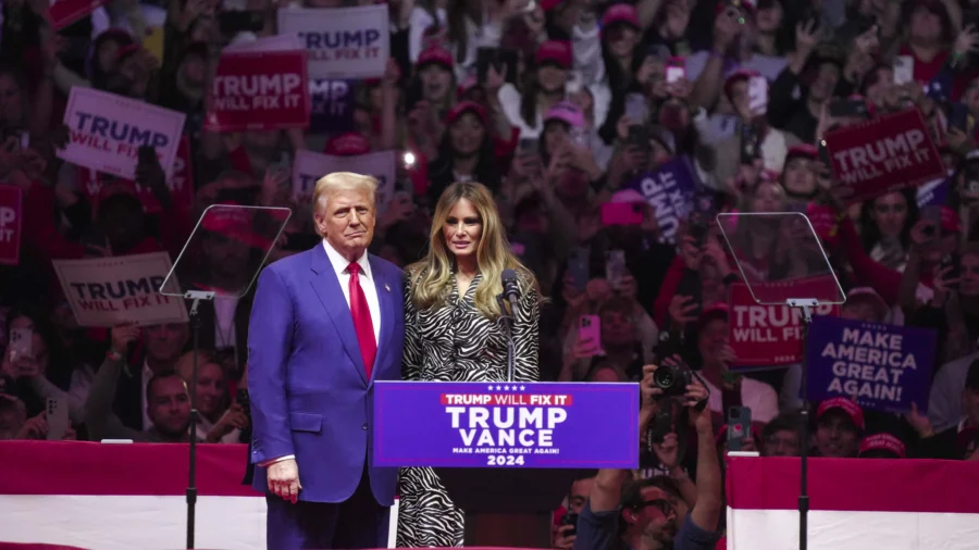Trump Rallies at Madison Square Garden In New York City
