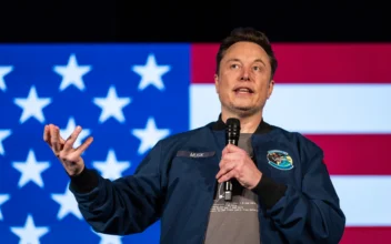 SpaceX and Tesla founder Elon Musk speaks during an America PAC town hall  in Lancaster, Pa., on Oct. 26, 2024. (Samuel Corum/Getty Images)