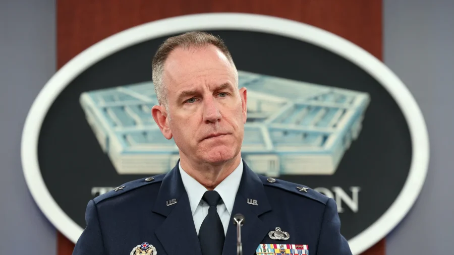 Pentagon Press Secretary Holds Briefing