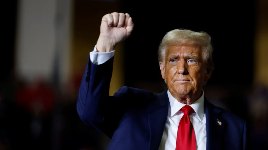 Trump Holds Campaign Rally in Allentown, Pennsylvania