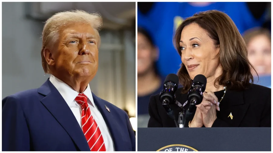 Trump, Harris Hold Dueling Rallies in North Carolina