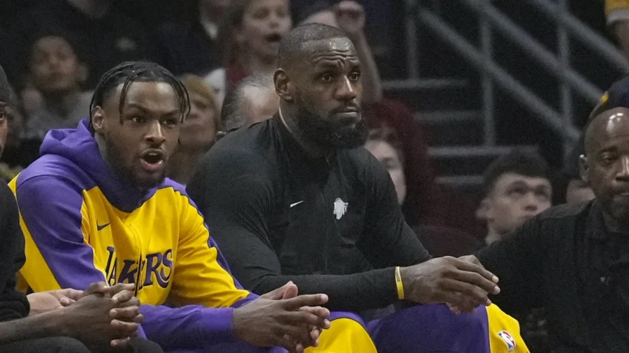 Bronny James Feels Love From Cleveland While Scoring First NBA Points in Arena Where He Grew Up