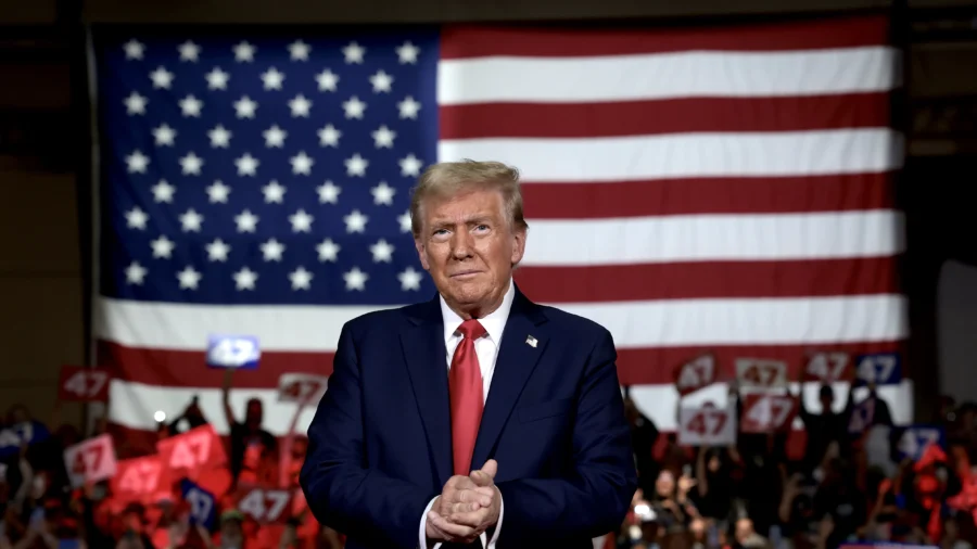 Trump Delivers Remarks at Campaign Rally in Warren, Michigan