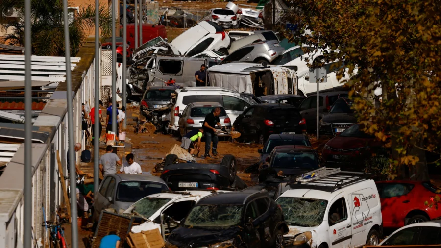 Spain Flood Death Toll Hits 205 as Valencia Opens Temporary Morgue