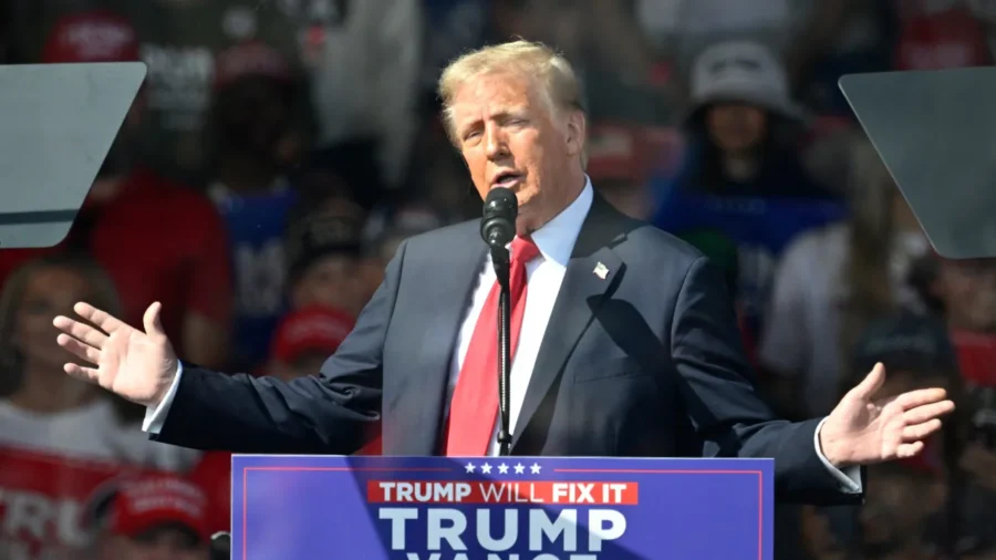 Trump Rallies in Lititz, Pennsylvania