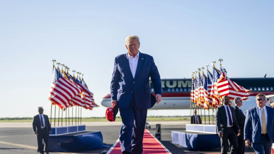 Trump Delivers Remarks at a Rally in Kinston, North Carolina