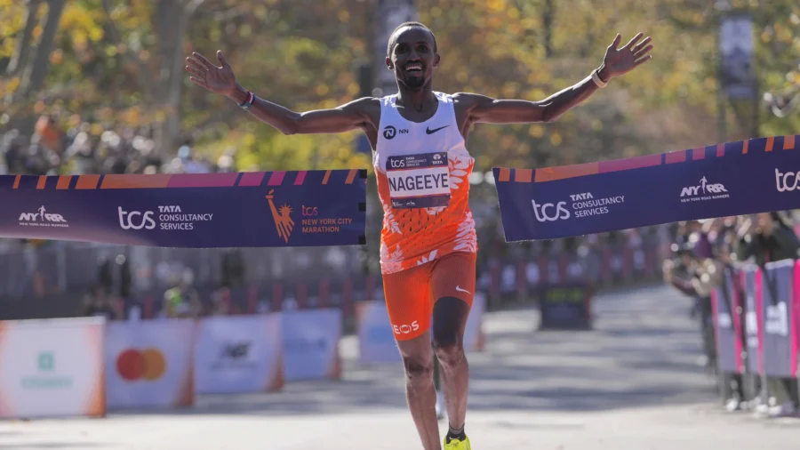 Abdi Nageeye of the Netherlands and Sheila Chepkirui of Kenya Win New York City Marathon