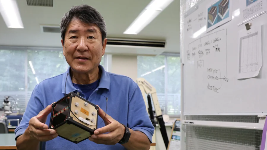 World’s First Wooden Satellite, Developed in Japan, Heads to Space