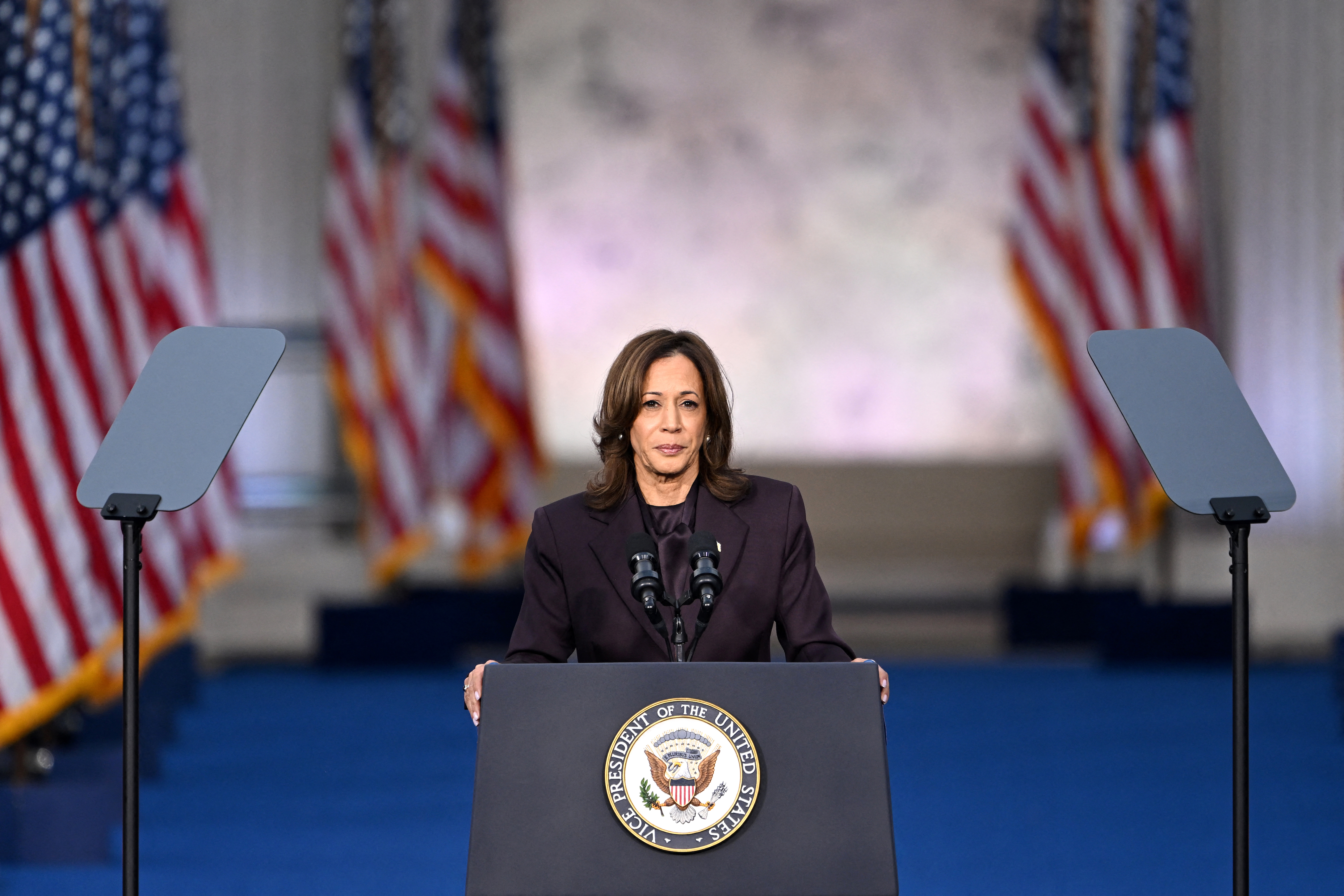 Vice President Kamala Harris addressed the nation on Wednesday afternoon after losing the 2024 presidential election to Republican rival, 45th President Donald Trump. Harris delivered public comments from her alma mater, Howard University, in Washington. She graduated from the historically black college in 1986. “I am so proud of the race we ran and the […]