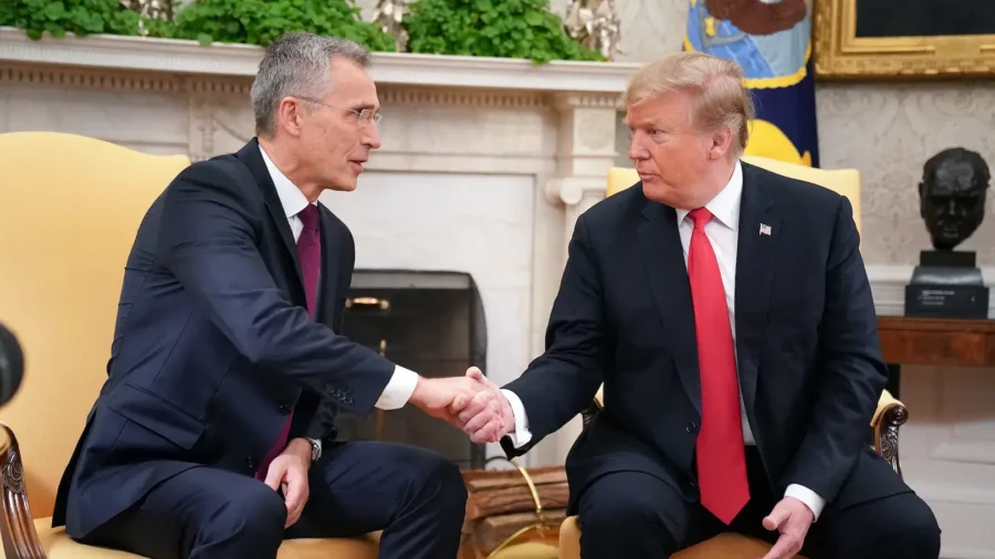 Former NATO Chief Urges Europe to Work With Trump to End Ukraine War