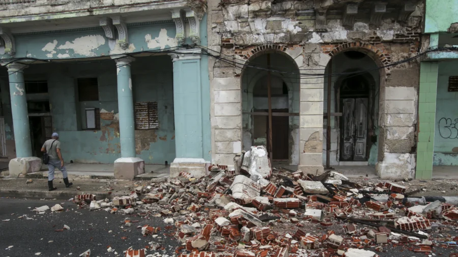 6.8 Magnitude Earthquake Shakes Cuba After Hurricanes and Blackouts