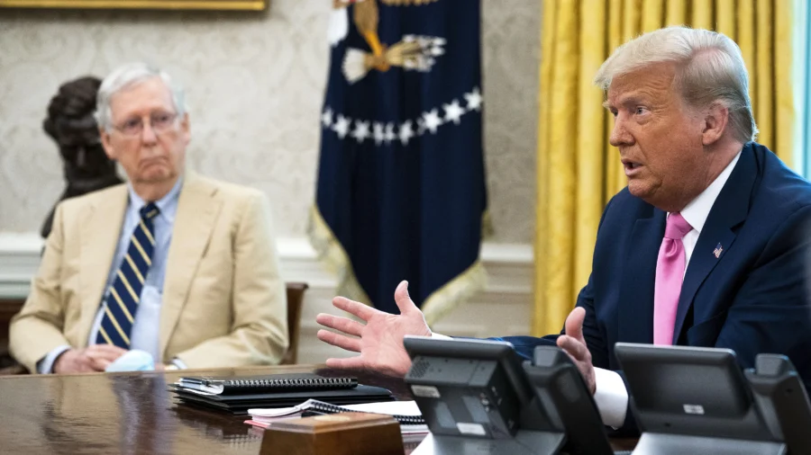 Trump Sets Condition for Next Senate Republican Leader