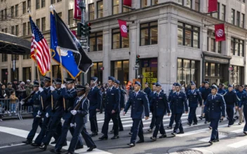 Veterans Day Parade on 5th Ave, New York City