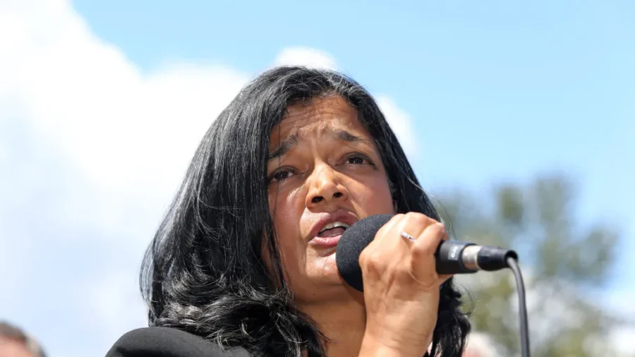 Congressional Progressive Caucus Chair Holds News Conference