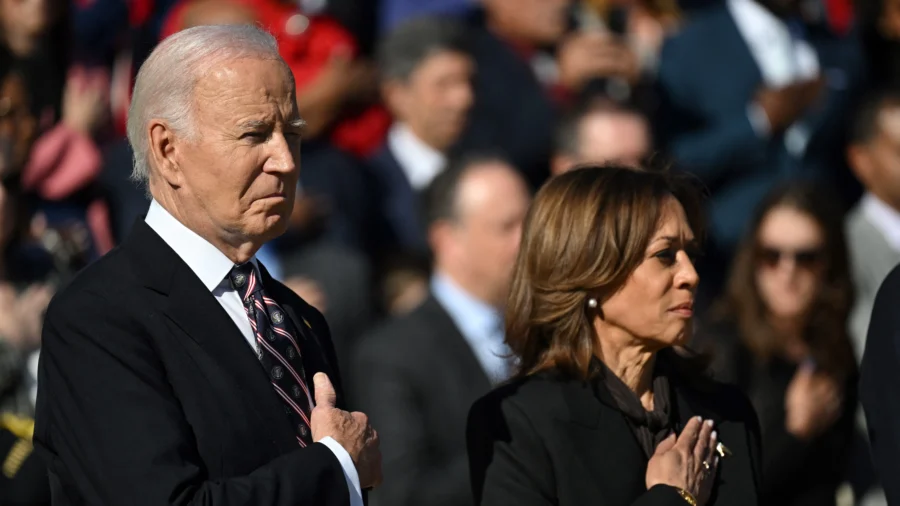 Biden and Harris Pay Tribute to Nation's Service Members on Veterans Day