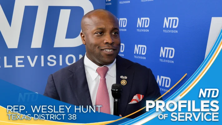 Congressman Wesley Hunt on Service and Family | NTD’s Profiles of Service