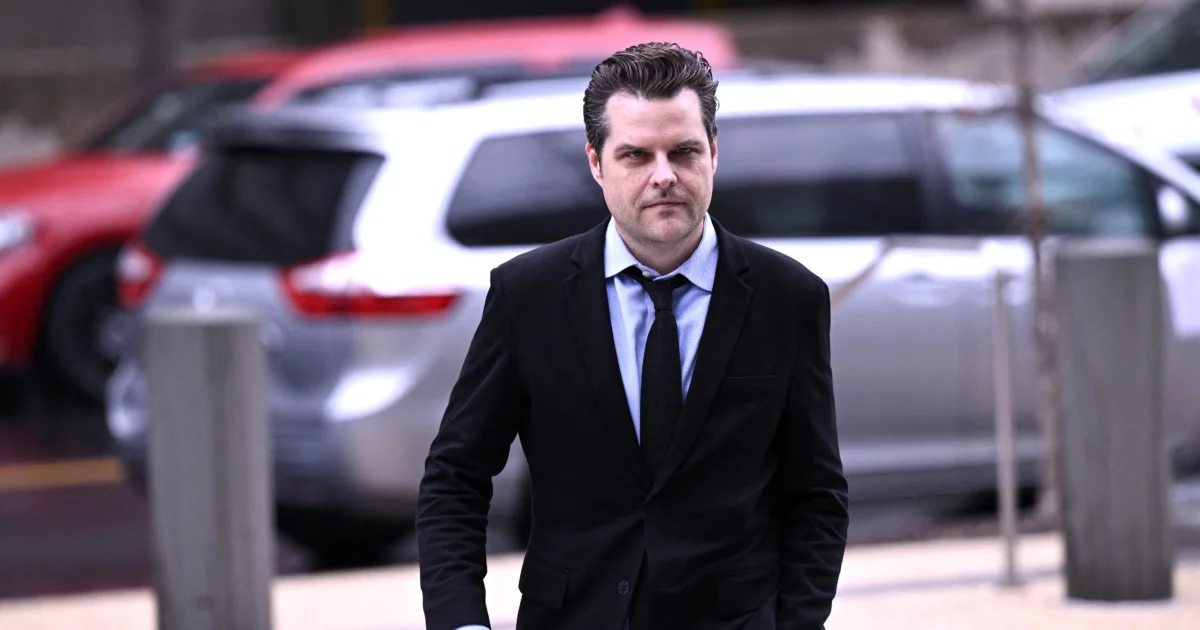 House Ethics Committee Releases Its Report Into Matt Gaetz