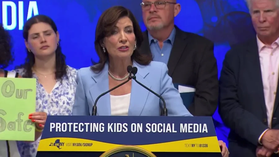 New York Gov. Hochul Makes Transportation Announcement in New York City