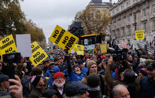 British Farmers Protest Over Incoming 20 Percent Inheritance Tax