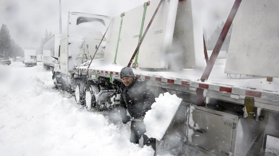 Rain and Snow Pummel Northern California in Latest Wave of Damaging Weather to Strike West Coast